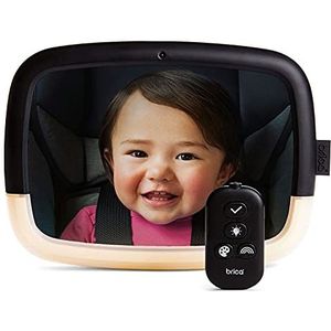 Munchkin Brica Baby In-Sight autospiegel, draaibaar, voor auto, getest tegen botsingen en splinters,
