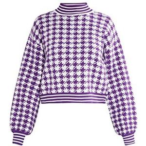 nascita Pull en tricot pour femme, violet, XS-S