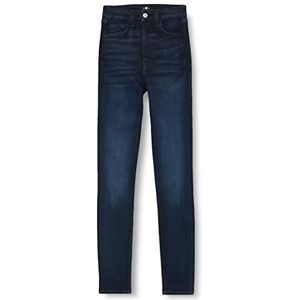 7 For All Mankind Skinny Jeans voor dames, ultra hoog, donkerblauw, 31 W/31 L, EU donkerblauw, Donkerblauw