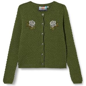 BERWIN & WOLFF TRACHT FOLKLORE LANDHAUS Cardigan pour femme, vert olive, 42