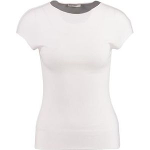 KEY LARGO T-shirt rond Heidi pour femme, Blanc (1000)., XS