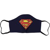 Superman ACSUPMSMS001_A masker, marineblauw, volwassenen, uniseks