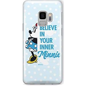 Originele Disney Minnie Mouse en Mickey Mouse beschermhoes voor Samsung S9, van TPU-siliconen, beschermt tegen stoten en krassen