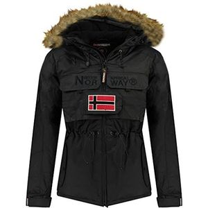 Geographical Norway Bench Parka Bench XXXL donkergrijs heren, zwart.