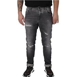 Replay mickey jeans voor heren, Donker grijs (097)