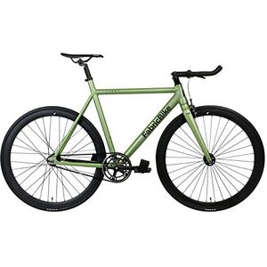 FabricBike Light - fixed bike, Fixie, één snelheid, aluminium frame en vork, 28"" wielen, 6 kleuren, 3 maten, 9,45 kg ca. (S-50cm, Light Cayman Green)