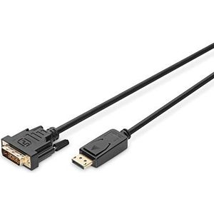 DIGITUS Assmann DisplayPort-adapterkabel (1,2 DVI-D, 24 + 1 M/M)