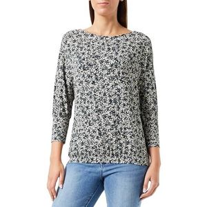 s.Oliver Dames T-shirt met 3/4 mouwen groen 34 groen 36, Groen