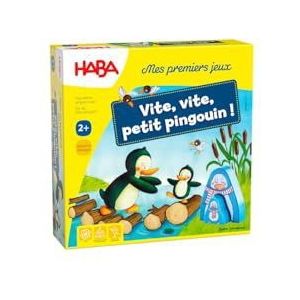 HABA Premiers, Vite Petit Pinguïn gezelschap voor kinderen, 2 jaar, 307059, 307059, kleurrijk