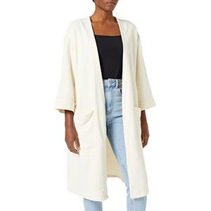 Urban Classics Terry Oversize gebreide jas voor dames, 1 verpakking, wit zand