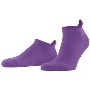 FALKE Unisex Cool Kick Sneaker Sokken Ademend Sneldrogend Duurzaam Functioneel Draad Lage Voering Lichtgewicht Zool Krullend Effect Verstevigend Effect Mix Effen Fancy 1 paar, Paars (Pink Iris 8943)
