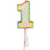 Folat Piñata ""Nummer 1"" voor de 1e kinderverjaardag