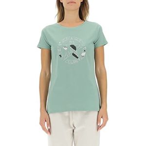 Jeep Dames T-shirt, Jade Green, S, Jade Groen