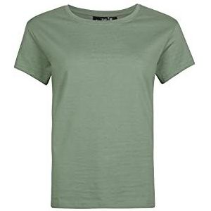 O'Neill Essential T-shirt met korte mouwen voor dames, met ronde hals, casual logo, Lily Pad
