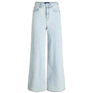 JACK & JONES Jxtokyo Wide Hw R6084 Dnm Sn Damesjeans, Blauw