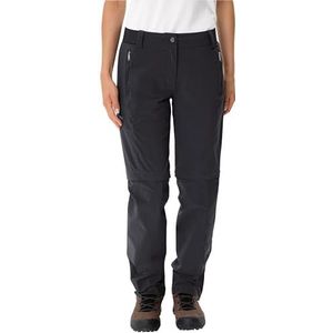 VAUDE Farley Stretch Zip-Off T-Zip III Wandelbroek voor dames, zwart.