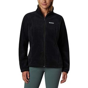 Columbia Benton Springs Full Zip Fleecejack voor dames, zwart.