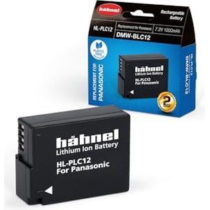Hähnel PLC12 accu voor Panasonic (1000 mAh) zwart