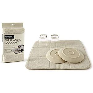 Perfetto 0263C - afdruiprek van superabsorberende microvezel, verschillende kleuren, 40 x 50 cm, 1 stuk