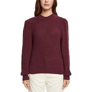 edc by Esprit Sweater dames, 604/bordeaux rood 5, XL, 604/bordeauxrood 5