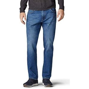 Lee Big & Tall Modern Series Extreme Motion Jeans voor heren, straight fit, Algemeen
