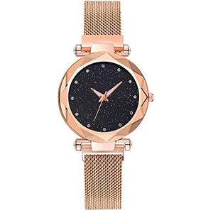 Basfur Dress Watch Fe-Montre-008-04, roségoud, modern, Rose Gold., modern