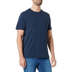 Som Heren T-Shirt 5 Pack Katoen T-Shirt Marineblauw Maat L, Deep Marine, L, D317728, diep marineblauw