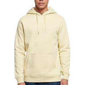 Build Your Brand Heavy Hoody Sweatshirt voor heren, met capuchon, geel, zacht, L, zachtgeel