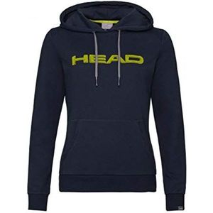 HEAD Club Rosie vrouwen Hoodie W sche (1 Pack), donkerblauw/geel