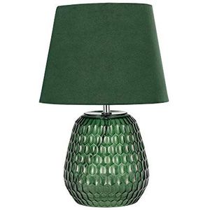 Pauleen 48157 Crystal Lamp Lampenkap Fluweel Opzetlamp Max 40W E14 Groen 230 V Glas/Stof