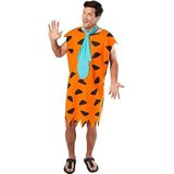 Rubie's Officieel Fred Flintstone kostuum - standaardmaat, oranje