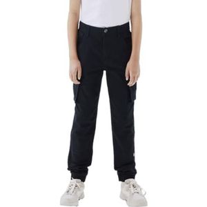 NAME IT Nitbamgo Reg/R TWI Ca Pant M Nmt Noos Barboteuse pour bébé et petits enfants, noir, 104