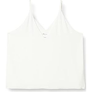 Seidensticker Regular Fit bovendeel voor dames, blouse, gebroken wit, 42, Gebroken wit