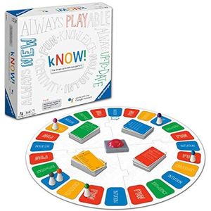 Ravensburger KNOW! Interactief quizspel aangedreven door Google Assistant voor volwassenen en kinderen, 3-6 personen, vanaf 10 jaar, Engelse editie
