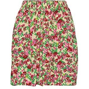 ICHI Ihmarrakech Aop Sho4 Damesshorts, Gestructureerde bloemenmix 1 (201850)