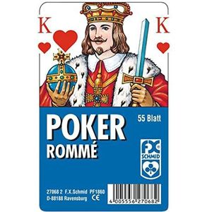 Poker/Rommé, Franse afbeelding (speelkaarten)