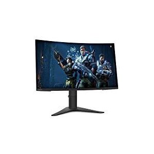 Lenovo G27c-10-27""FullHD curved gamingmonitor (VA, 165Hz, 1ms, HDMI, DP, FreeSync, metalen voet) Kantel- / hoogteaanpassing - Zwart