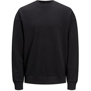 Jack & Jones Jprblakam Clean sweatshirt met ronde hals, Noos trainingspak, heren, zwart, S, zwart.