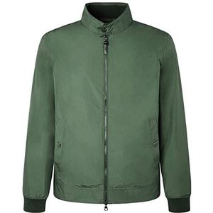 Hackett London Nylon Harrington heren regenjas donkergroen XXL, Donkergroen