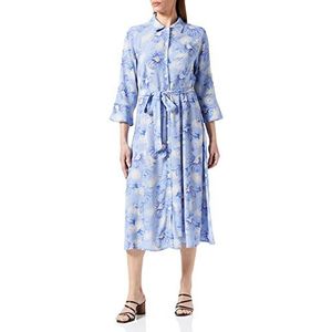 Noa Noa Robe Livann pour femme, Imprimé bleu/rose, 48