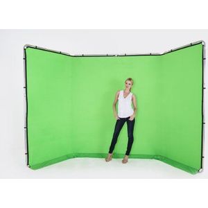 Lastolite van Manfrotto LL lb7622 4 m panorama achtergrond cover - Chromakey groen, Chromakey Green