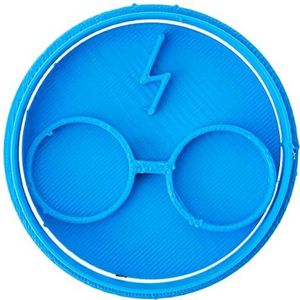 Cuticuter Harry Potter koekjesbeker, blauw, 8 x 7 x 1,5 cm