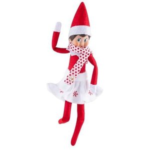 The Elf on the Shelf Snowflake Skirt With Scarf - A Scout Elf is not included | Elf on the Shelf Clothes, Ideas, Accessories and Props in Santa's Store