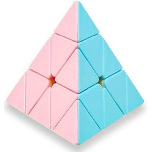 Magische kubus pastelkleuren, glad zonder stickers, Holy Hand Legend Macaron, foutcorrectie en eenvoudige rotatie, Speedcubing, 3D-puzzel, afgeronde hoeken