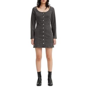 Levi's Veda Robe en denim pour femme, Cool Smoke 2, XS