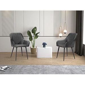 Soof&Tess Modena Dining Chair, antraciet, één maat