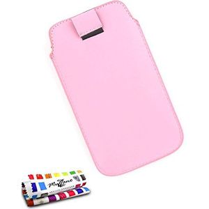 MUZZANO Originele Le Sweep beschermhoes voor Huawei Ascend G510, Pink