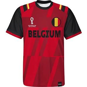 FIFA Officiële World Cup 2022 Classic Short Sleeve - Belgium T-shirt (1 stuk)