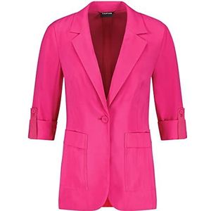 Taifun Blazer met lange mouwen voor dames, vibrerende magnolia