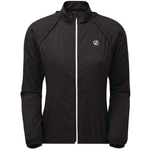 Dare 2b windbreaker dames, zwart.